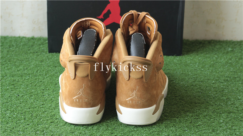 Authentic Air Jordan 6 Golden Harvest